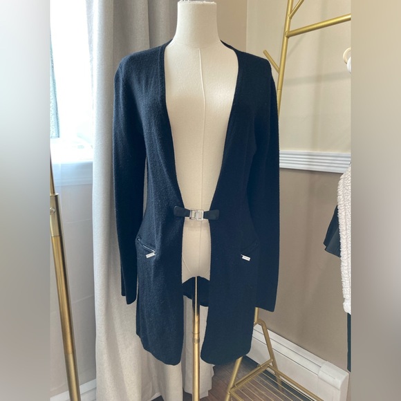 Black CALVIN KLEIN Cardigan - Picture 1 of 5